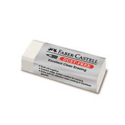 Faber Castell 1871 Dust Free Silgi Büyük Boy Beyaz Faber Castell 1871 Dust Free Silgi Büyük Boy Beyaz