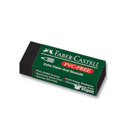 Faber Castell 7089 Pvc Free Silgi Büyük Boy Siyah Faber Castell 7089 Pvc Free Silgi Büyük Boy Siyah