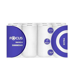 Focus Extra Kağıt Havlu Çift Katlı 8 Adet 50000549 resmi