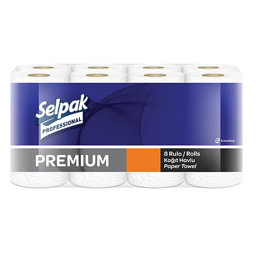 Selpak Professional Premium Kağıt Havlu 8li 7900267 resmi