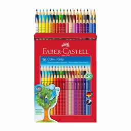 Faber Castell Kuru Boya Kalemi Karton Kutu 36 Renk resmi