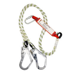 Lanyard Çift Bacaklı Şok Emicili Kanca Karabina 120cm için detaylı bilgi göster Lanyard Çift Bacaklı Şok Emicili Kanca Karabina 120cm resmi