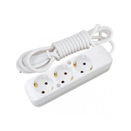 Nilson Flash Üçlü Topraklı Grup Priz Kordonlu 3 mt 53130103 için detaylı bilgi göster Nilson Flash Üçlü Topraklı Grup Priz Kordonlu 3 mt 53130103 resmi