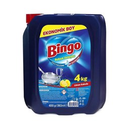 Bingo Limonlu Bulaşık Deterjanı 4 Lt için detaylı bilgi göster Bingo Limonlu Bulaşık Deterjanı 4 Lt resmi