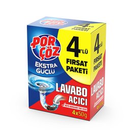 Porçöz Lavabo Açıcı Granül 4 lü resmi