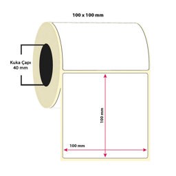 Taroks Kuşe Etiket 100x100 Tekli 500'lü Taroks Kuşe Etiket 100x100 Tekli 500'lü