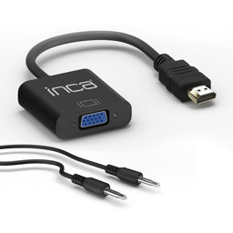 Inca IHTV-7TS Hdmı To Vga - Siyah için detaylı bilgi göster Inca IHTV-7TS Hdmı To Vga - Siyah resmi