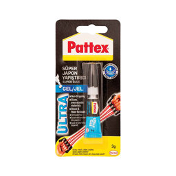 Pattex Japon Yapıştırıcı Ultra Jel 3 gr için detaylı bilgi göster Pattex Japon Yapıştırıcı Ultra Jel 3 gr resmi