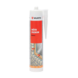 Würth Nötr Dış Cephe Silikon 310 ml Beyaz resmi