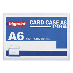 Bigpoint BP684-06 Afiş Muhafaza Kabı A6 148x105 mm - Şeffaf 