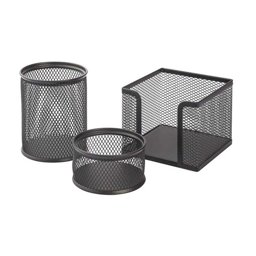 Kraf 470G Metal Perfore Masa Seti 3 Parça - Siyah Kraf 470G Metal Perfore Masa Seti 3 Parça - Siyah