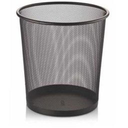 Kraf 540G Metal Perfore Çöp Kovası 12 lt - Siyah Kraf 540G Metal Perfore Çöp Kovası 12 lt - Siyah