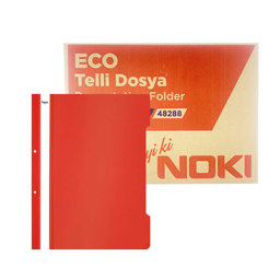 Noki Eco Telli Dosya 50'li Paket - Kırmızı (16 Adet) için detaylı bilgi göster Noki Eco Telli Dosya 50'li Paket - Kırmızı (16 Adet) resmi