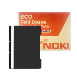 Noki Eco Telli Dosya 50'li Paket - Siyah (16 Adet) için detaylı bilgi göster Noki Eco Telli Dosya 50'li Paket - Siyah (16 Adet) resmi