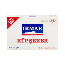 Irmak Küp Şeker Sargısız 750 gr resmi