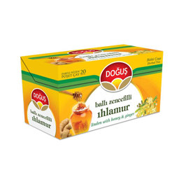 Doğuş Bitki Çayı Ihlamur Ballı Zencefil 1,5 gr 20'li Paket için detaylı bilgi göster Doğuş Bitki Çayı Ihlamur Ballı Zencefil 1,5 gr 20'li Paket resmi
