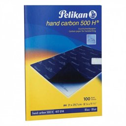 Pelikan Karbon Kağıdı 500 H Hand Mavi 417014 Pelikan Karbon Kağıdı 500 H Hand Mavi 417014