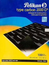 Pelikan Karbon Kağıdı 2000 G Siyah 404509 Pelikan Karbon Kağıdı 2000 G Siyah 404509