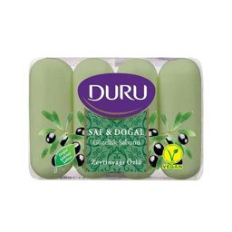 Duru Güzellik Sabunu Saf & Doğal Zeytinyağı 4x70 gr resmi