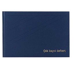 Dilman Çek Kayıt Defteri 17 X 24 96 Yaprak Dilman Çek Kayıt Defteri 17 X 24 96 Yaprak