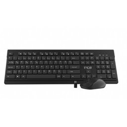 Inca IWS-519 Slim Kablosuz Multimedia Q Klavye + Mouse Set - Siyah resmi