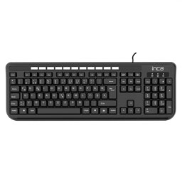 Inca IK-274FU Soft Touch Kablolu F Klavye - Siyah için detaylı bilgi göster Inca IK-274FU Soft Touch Kablolu F Klavye - Siyah resmi