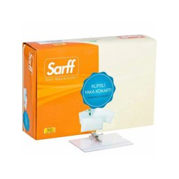 Sarff Klipsli Şeffaf Pvc Kokart İğneli (50 Adet) için detaylı bilgi göster Sarff Klipsli Şeffaf Pvc Kokart İğneli (50 Adet) resmi