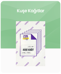 Kuşe Kağıtlar kategorisindeki ürünleri göster Kuşe Kağıtlar kategorisi için resim
