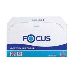 Focus Klozet Kapak Örtüsü 250 Adet 50004136 için detaylı bilgi göster Focus Klozet Kapak Örtüsü 250 Adet 50004136 resmi