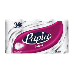 Papia Kağıt Havlu 3 Katlı 8 Adet için detaylı bilgi göster Papia Kağıt Havlu 3 Katlı 8 Adet resmi