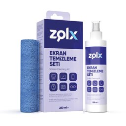 Zolx Ekran Temizleme Seti 250 ml için detaylı bilgi göster Zolx Ekran Temizleme Seti 250 ml resmi