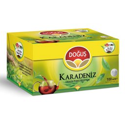 Doğuş Karadeniz Demlik Poşet Çay Bergamotlu 3.2 g x 100 Adet resmi