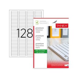 Tanex Lazer Etiket Tw-2096 43.2 X 8.5 mm Tanex Lazer Etiket Tw-2096 43.2 X 8.5 mm