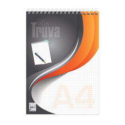 Keskin Color Truva Spiralli Bloknot Defter A4 40 Yaprak Kareli için detaylı bilgi göster Keskin Color Truva Spiralli Bloknot Defter A4 40 Yaprak Kareli resmi