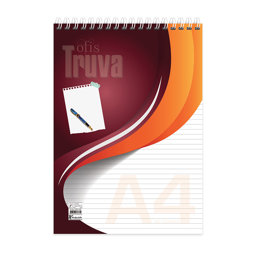 Keskin Color Truva Spiralli Bloknot Defter A4 40 Yaprak Çizgili için detaylı bilgi göster Keskin Color Truva Spiralli Bloknot Defter A4 40 Yaprak Çizgili resmi
