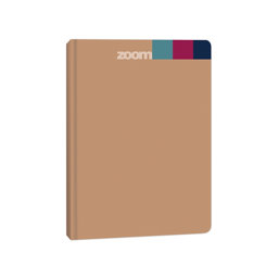 Keskin Color Zoom Sert Kapak Ciltli Defter 20x28 cm 296 Yaprak Kareli resmi