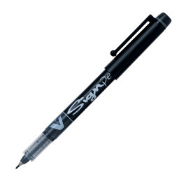 Pilot V Signpen Keçeli İmza Kalemi 2.0 mm Siyah için detaylı bilgi göster Pilot V Signpen Keçeli İmza Kalemi 2.0 mm Siyah resmi