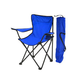 Kamp Sandalyesi Standart Metal Ayak Katlanır - Mavi için detaylı bilgi göster Kamp Sandalyesi Standart Metal Ayak Katlanır - Mavi resmi