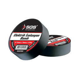 SGS Elektrik İzolasyon Bandı 0.13 x 19 mm x 10 Yds Siyah için detaylı bilgi göster SGS Elektrik İzolasyon Bandı 0.13 x 19 mm x 10 Yds Siyah resmi