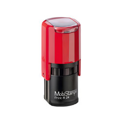 Mobi Stamps R-24 Otomatik Yuvarlak Kaşe 24 mm Kırmızı Keçeli için detaylı bilgi göster Mobi Stamps R-24 Otomatik Yuvarlak Kaşe 24 mm Kırmızı Keçeli resmi