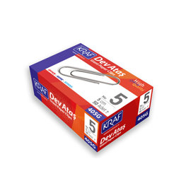 Kraf 405G Ataş 50 mm No:5 50 Adet Metalik Gri için detaylı bilgi göster Kraf 405G Ataş 50 mm No:5 50 Adet Metalik Gri resmi