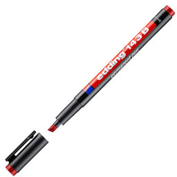 Edding 143B Permanent Asetat Kalemi 1-3 mm - Kırmızı Edding 143B Permanent Asetat Kalemi 1-3 mm - Kırmızı