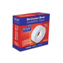 Kraf 1933 Görünmez Bant 19 mm x 33 m için detaylı bilgi göster Kraf 1933 Görünmez Bant 19 mm x 33 m resmi