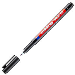 Edding 142M Permanent Asetat Kalemi 1.0 mm - Siyah Edding 142M Permanent Asetat Kalemi 1.0 mm - Siyah