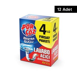Porçöz Lavabo Açıcı Granül 4 lü (12 Adet) için detaylı bilgi göster Porçöz Lavabo Açıcı Granül 4 lü (12 Adet) resmi