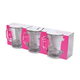 Lav Zen Plus Cam Kupa Bardak 220 cc 3'lü Paket ZPL404 için detaylı bilgi göster Lav Zen Plus Cam Kupa Bardak 220 cc 3'lü Paket ZPL404 resmi