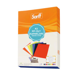 Sarff Pvc Cilt Kapağı 450 Mikron A3 50'li Paket - Opak Beyaz  için detaylı bilgi göster Sarff Pvc Cilt Kapağı 450 Mikron A3 50'li Paket - Opak Beyaz  resmi