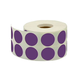Tanex Nokta Etiket 20 mm Mor 2500 Adet için detaylı bilgi göster Tanex Nokta Etiket 20 mm Mor 2500 Adet resmi