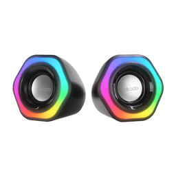 Mikado MD-176  RGB Aydınlatmalı USB Hoparlör - Siyah için detaylı bilgi göster Mikado MD-176  RGB Aydınlatmalı USB Hoparlör - Siyah resmi
