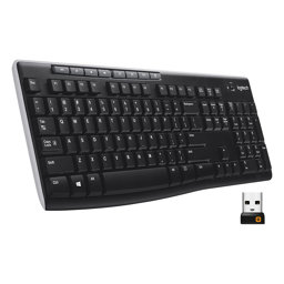 Logitech K270 Kablosuz Q Klavye - Siyah için detaylı bilgi göster Logitech K270 Kablosuz Q Klavye - Siyah resmi